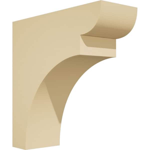 Ekena Millwork Yorktown 4 in. x 12 in. x 12 in. Polyurethane Corbel