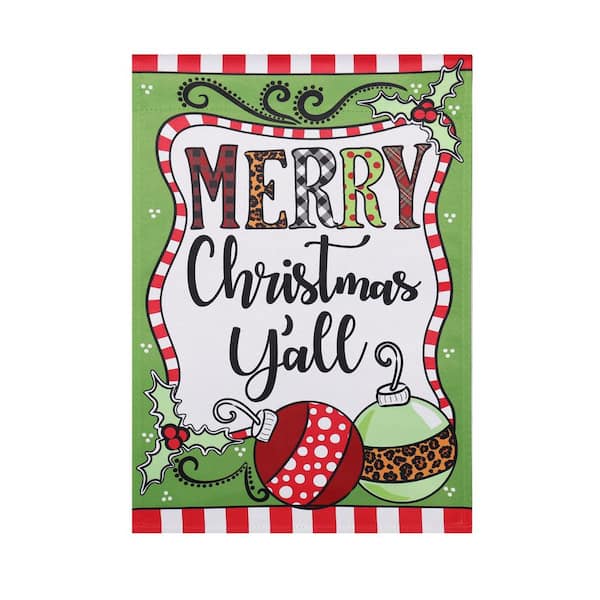 Meadow Creek 12 in. x 18 in. Merry Christmoose