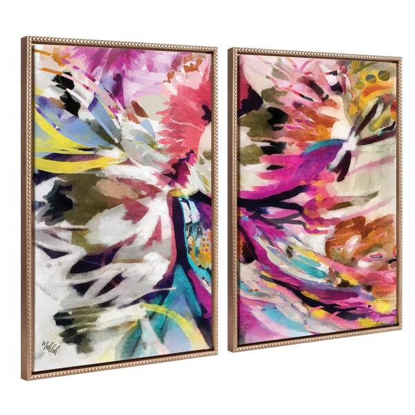 Lorell Raining Sky Frameless Abstract Art - 40 Lorell Raining Sky Frameless Abstract Art - 40