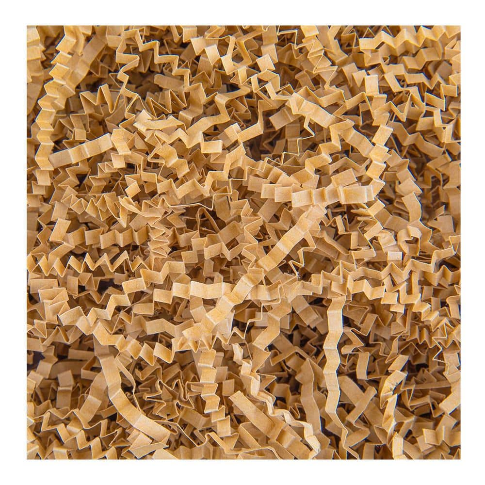 Crinkle Cut Paper Shred Cushion Streamer for Gift Boxes Bags Basket Filler Decoration 4.5 oz. Brown price history on PriceWatchPro