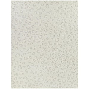 Simone Cream 5 ft. 3 in. x 7 ft. Animal Print Area Rug