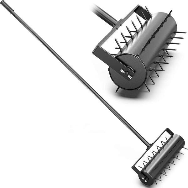 ITOPFOX HeavyDuty 17 in. 1Tine Manual Rolling Aerator HDPH003OT080