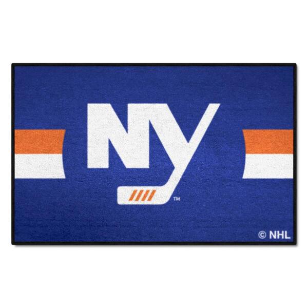 FANMATS New York Islanders Blue 1.5 ft. x 2.5 ft. Starter Area Rug