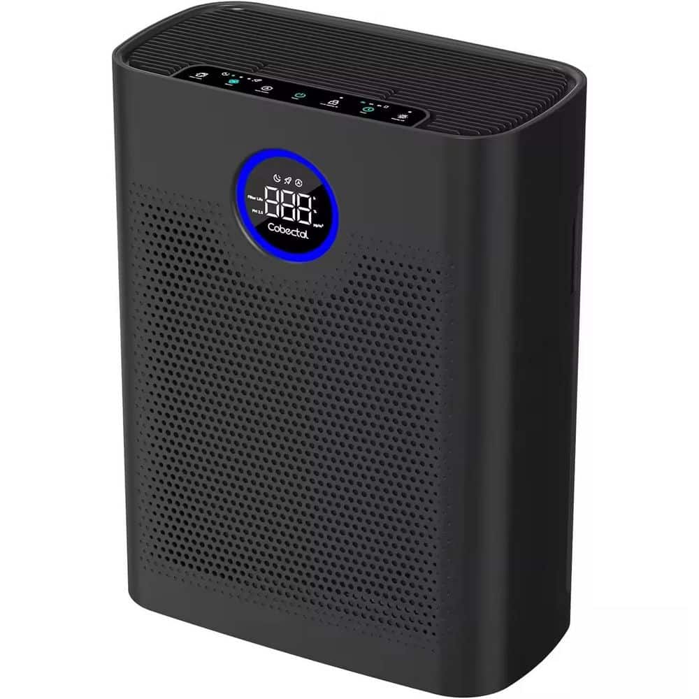 2216 sq. ft Black H14 HEPA Air Purifier with Aromatherapy Function, WiFi, Sleep Mode and Child Lock price history on PriceWatchPro