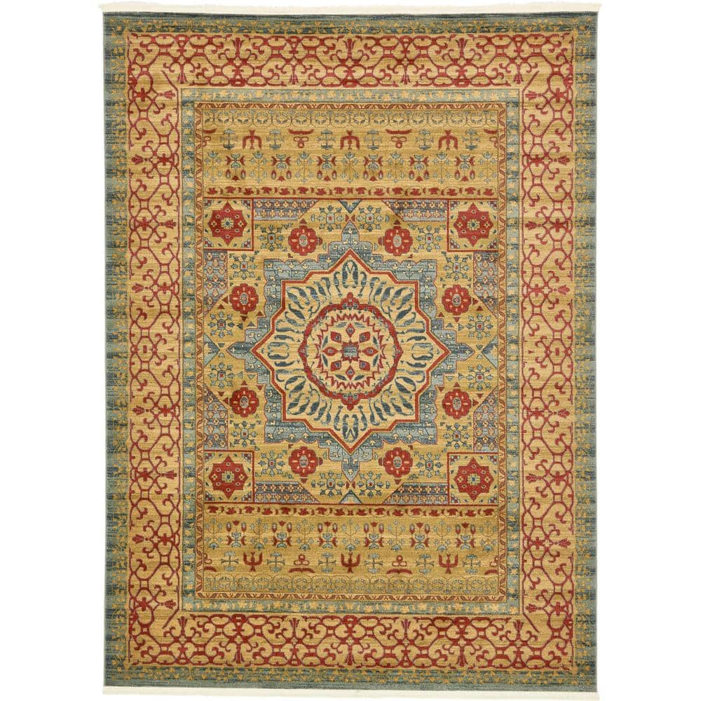 Palace Quincy Light Blue 8' 0 x 11' 0 Area Rug price history on PriceWatchPro