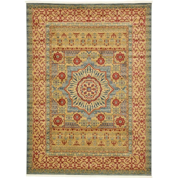 Palace Quincy Light Blue 8' 0 x 11' 0 Area Rug