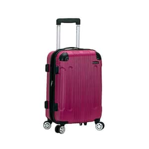 London Expandable 20 in. Hardside Spinner Carry On Luggage, Magenta