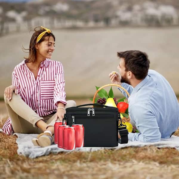 Misopily 8 qt. Insulated Leakproof Cooler Soft-Side Lunch Bag with
