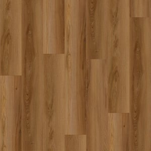 Take Home Sample-Elegent El Matador Dark Brown 9.37 in. W x 4 in. L Waterproof Laminate Wood Flooring