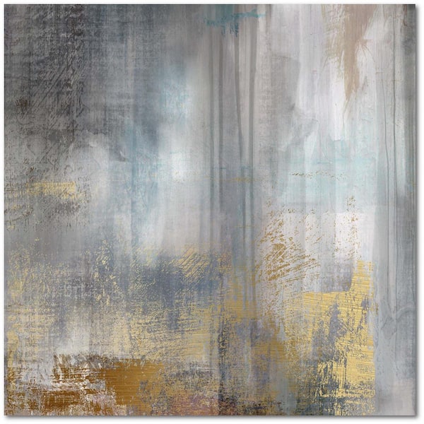 Courtside Market Misty Sky I 24 in. x 24 in. Gallery-Wrapped Canvas ...