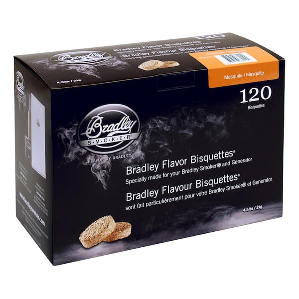 Bradley Smoker Mesquite Flavor Bisquettes (120-Pack)