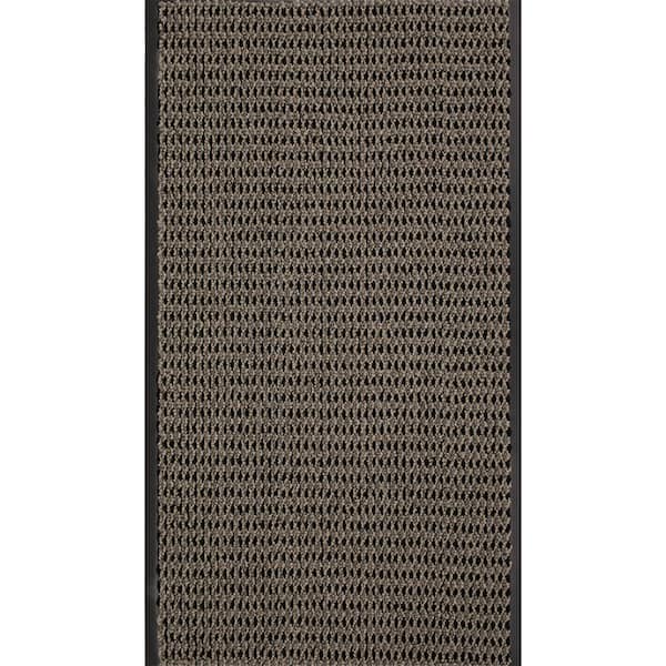 TrafficMaster Le Man's Dark Grey 26 in. W x Your Choice Length Indoor/Outdoor Roll Runner
