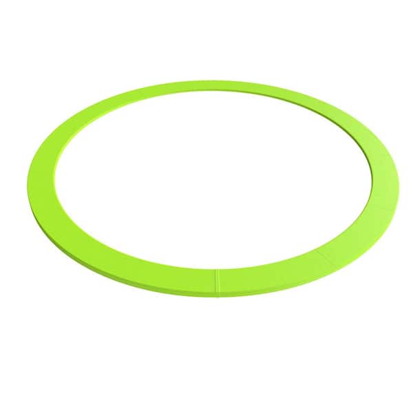 Sudzendf Green 16 ft. Outdoor Trampoline Replacement Pad, No Holes for Poles