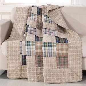 Oxford Multi Quilted Cotton Throw
