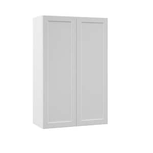 Designer Series Melvern Assembled 27x42x12 in. Wall Kitchen Cabinet in White