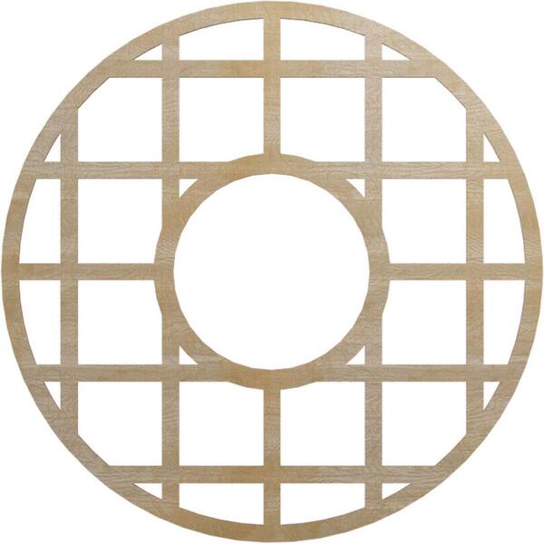Ekena Millwork 0.25 in. x 36 in. x 36 in. Wood Medallion Moulding
