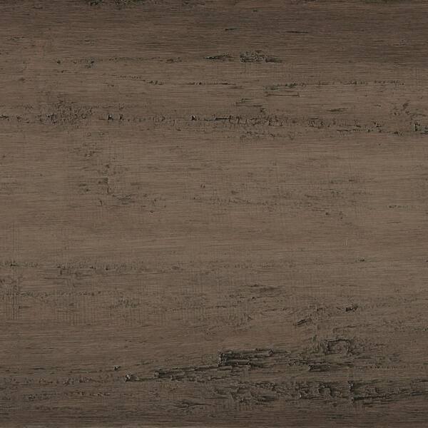 Home Decorators Collection Take Home Sample - Hand Scraped Strand Woven Warm Grey Click Bamboo Flooring - 5 in. x 7 in.