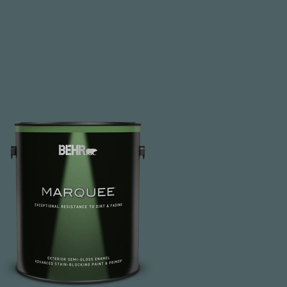 BEHR MARQUEE 1 gal. PPU1220 Underwater color SemiGloss Enamel