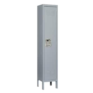 Mlezan Metal Locker Cabinet Single Tier 12 in. D x 12 in. W x 66 