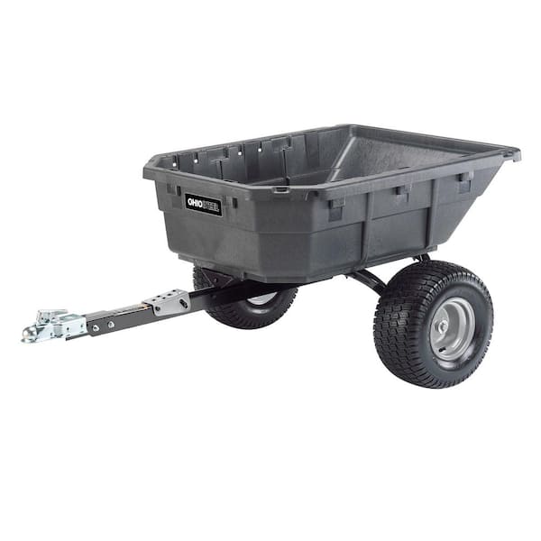 Ohio Steel 15 cu. ft. 1250 lb. Capacity Poly Swivel ATV Cart