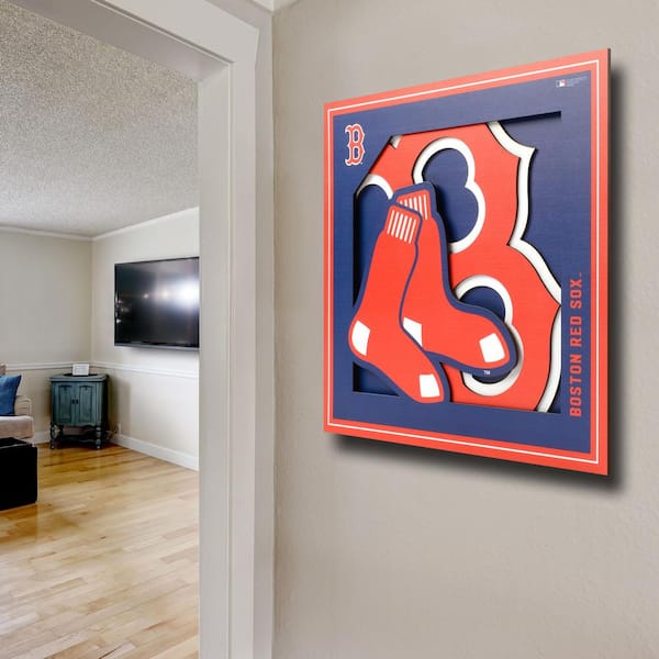 MLB Detroit Tigers 3D Logo Series Wall Art - 12x12 2507118 - The Home Depot