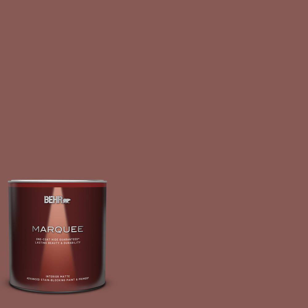 1 qt. #PPU1-09 Red Willow Matte Interior Paint & Primer