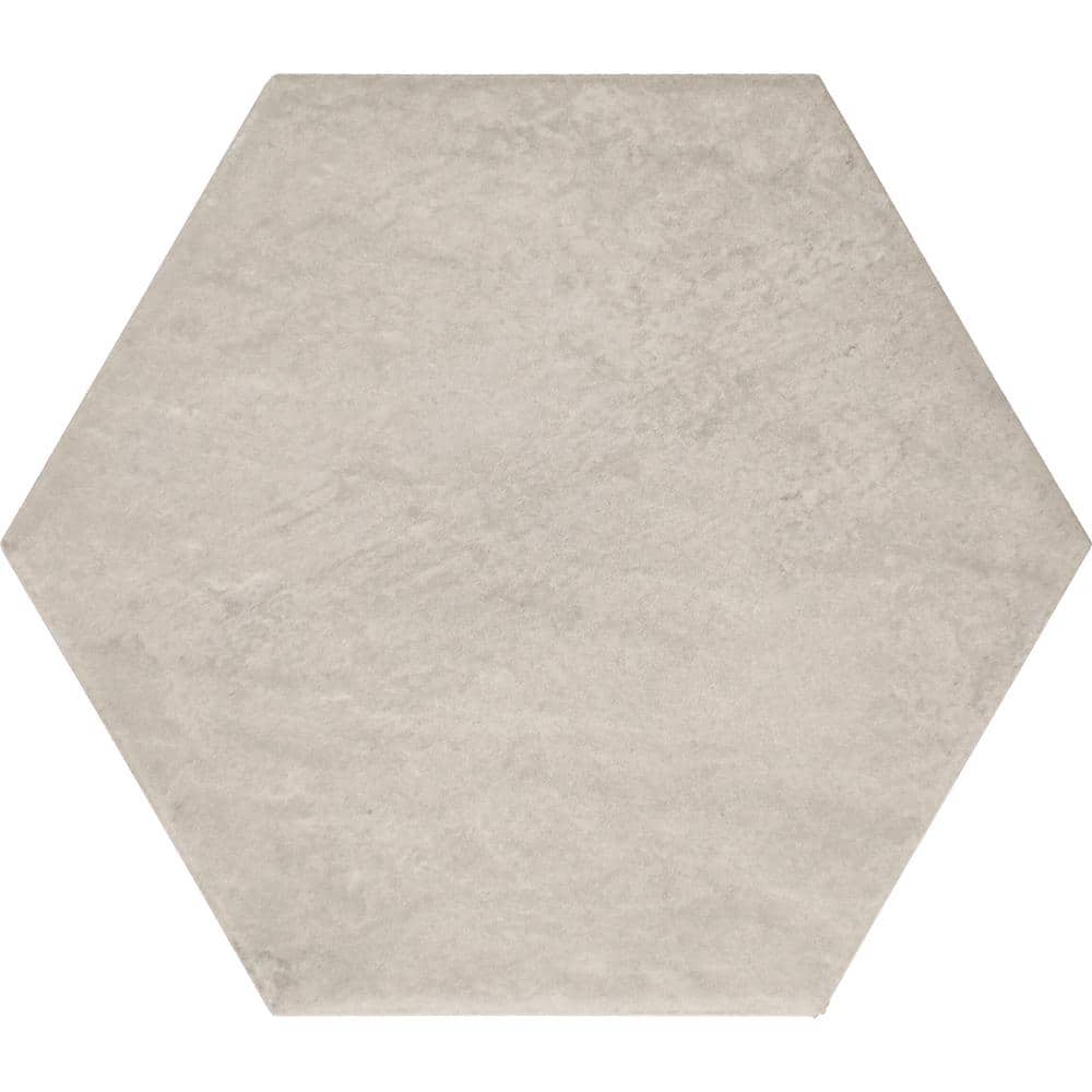 Cotto Revival Ash 8 in. x 9 in. Matte Porcelain Hexagon Tile Sample price history on PriceWatchPro