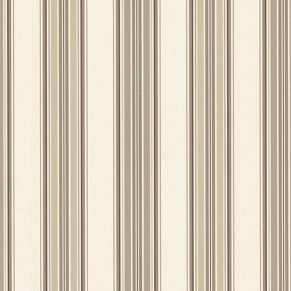 Beacon House Marine Wheat Sailor Stripe Wheat Wallpaper Sample 2604
