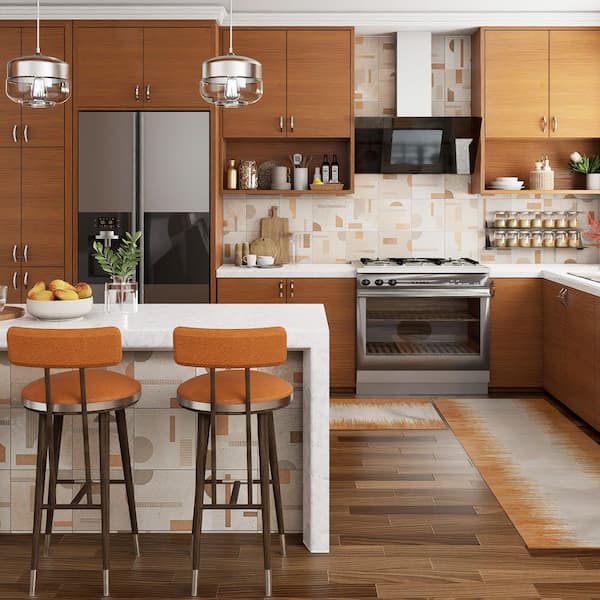 Adagio Decor Element 10 in. x 10 in. Porcelain Floor and Wall Tile (10.88 sq. ft. /Case)