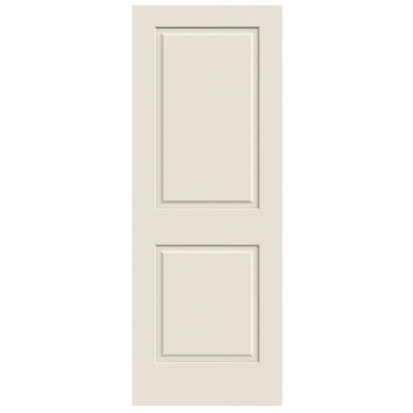 JELD-WEN 28 in. x 80 in. Primed C2020 2-Panel Solid Core Premium Composite Interior Door Slab