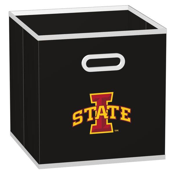 MyOwnersBox College STOREITS Iowa State University 10-1/2 in. x 10-1/2 in. x 11 in. Black Fabric Drawer