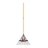 Husky 53 in. Long Wood Handle 22 in. Steel Leaf Rake 77844-950