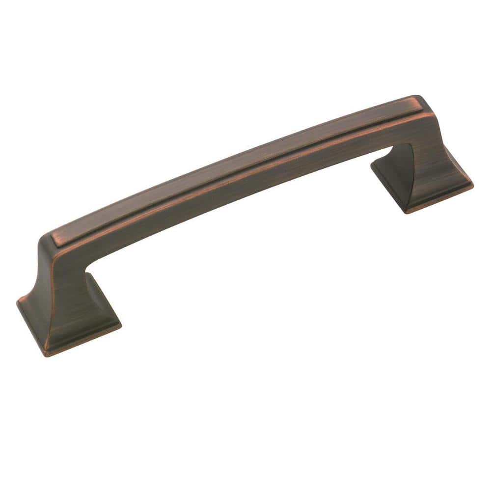 Mulholland 3-3/4 in. (96mm) Traditional Oil-Rubbed Bronze Arch Cabinet Pull