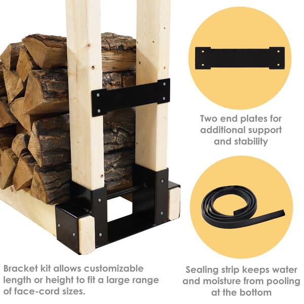 Log rack brackets sale