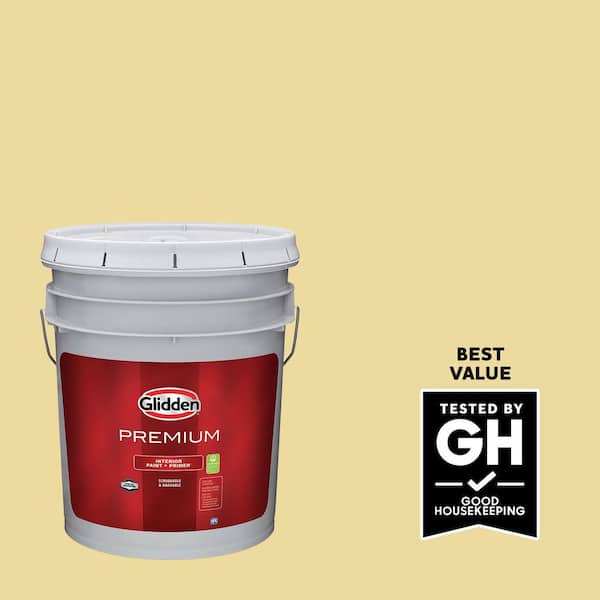 Glidden Premium 5 gal. PPG1107-4 Demeter Semi-Gloss Interior Latex Paint