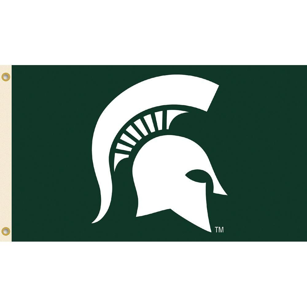 NCAA Michigan State University 3 ft. x 5 ft. Collegiate 2-Sided Flag with G