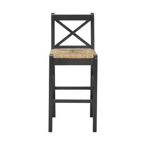 rush seat bar stools with backs