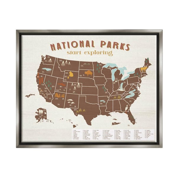 The Stupell Home Decor Collection Start Exploring National Parks