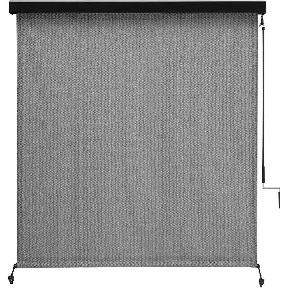 8 ft. x 8 ft. Grey Square Premium Permeable Sun Shade Sail with Stainless Steel D-rRngs, 95% UV Rays Block price history on PriceWatchPro