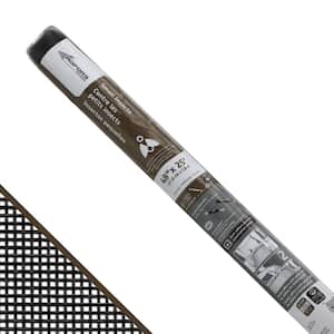 48 in. x 25 ft. Charcoal Fiberglass Small Insect Screen Roll for Windows and Door