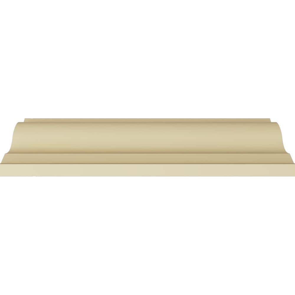 Primed White Polyurethane Jackson Crown Moulding 94.5"