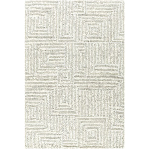 Falcao FAC-2304 2 ft. x 3 ft. Handmade Rug, Beige