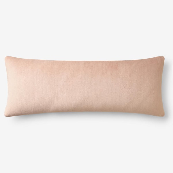 The Company Store Company Plush Rose 14 in. x 40 in. Decorative Pillow Cover