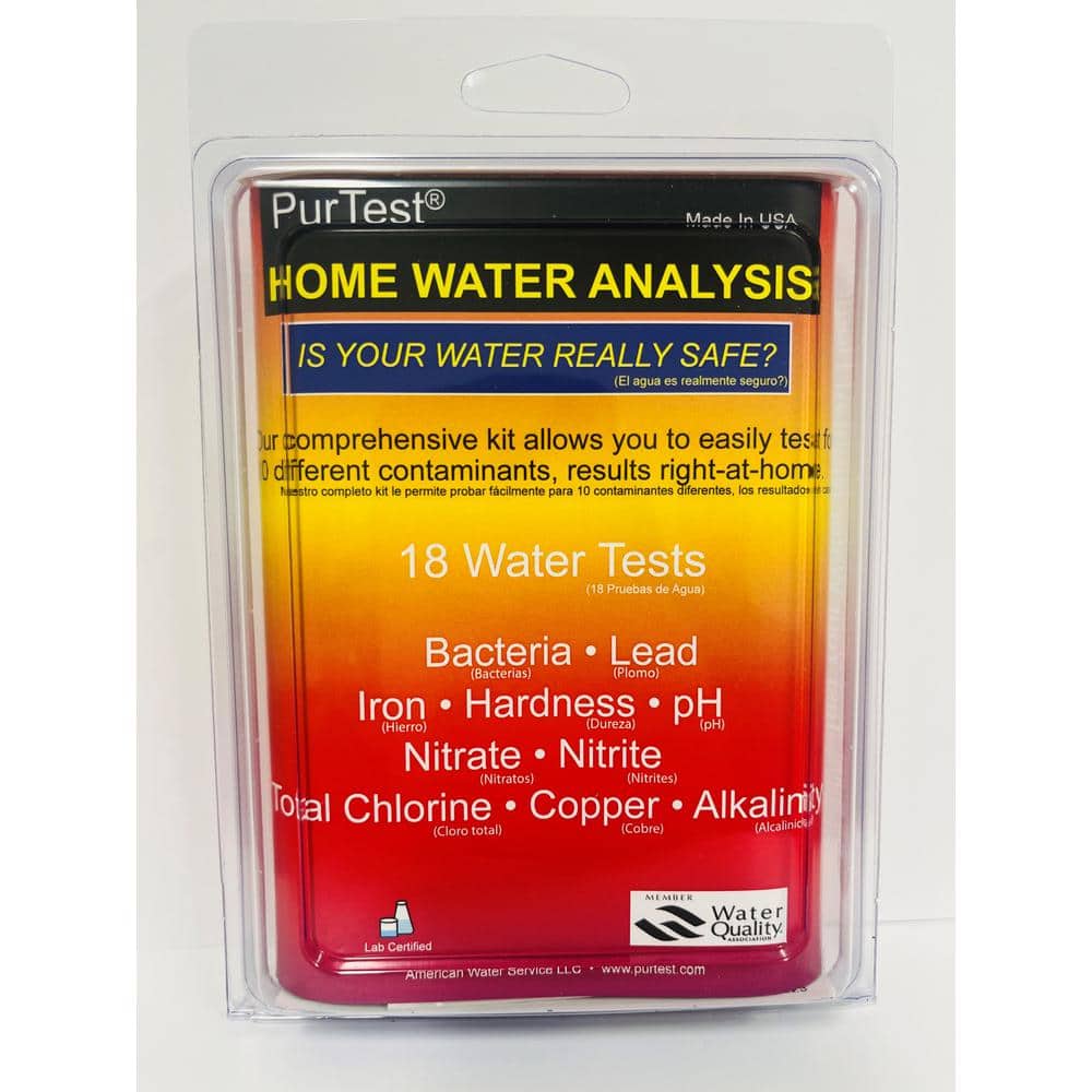 Comprehensive Home Drinking Water Analysis Kit