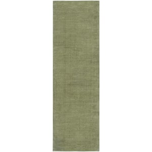 Falmouth Olive 3 ft. x 8 ft. Indoor Runner Rug