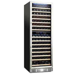 157 Bottle Built-In Wine Refrigerator with One-Touch Control with LED Display