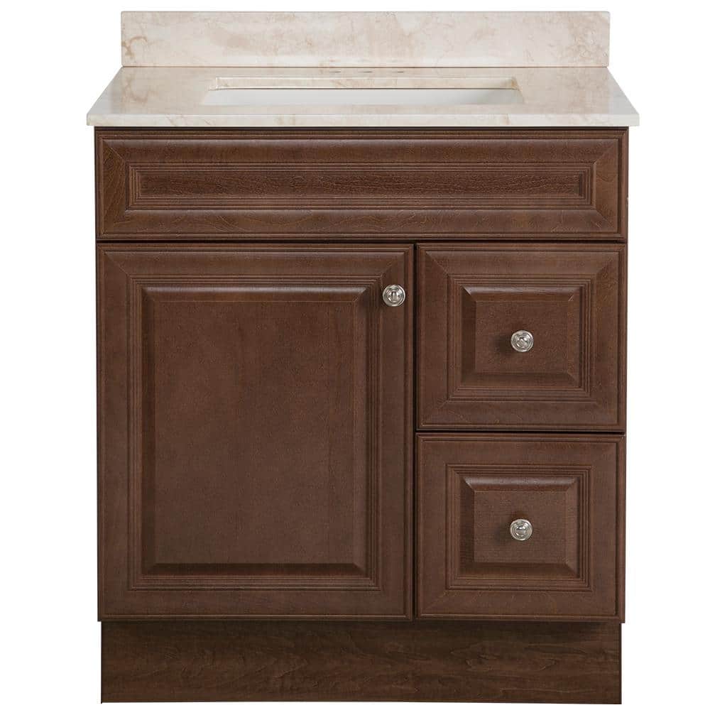 Glacier Bay Glensford 31 in. W x 22 in. D Bathroom Vanity in