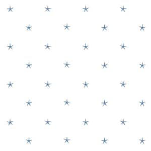 White Sands Blue Starfish Blue Wallpaper Sample
