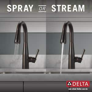 Essa Touch2O Technology Single-Handle Bar Faucet in Venetian Bronze with MagnaTite Docking