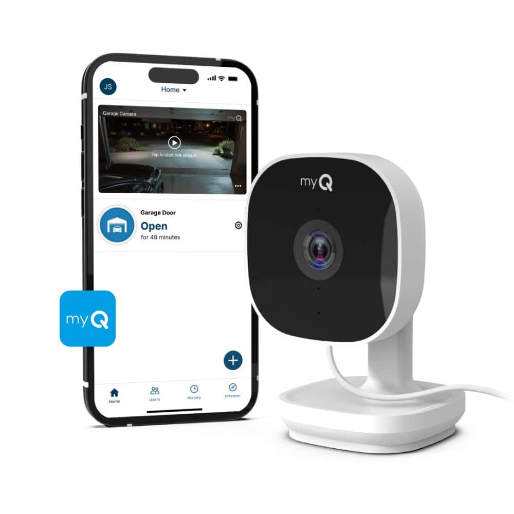 Chamberlain myQ Smart Garage Home Security Camera myQC23AXXW The